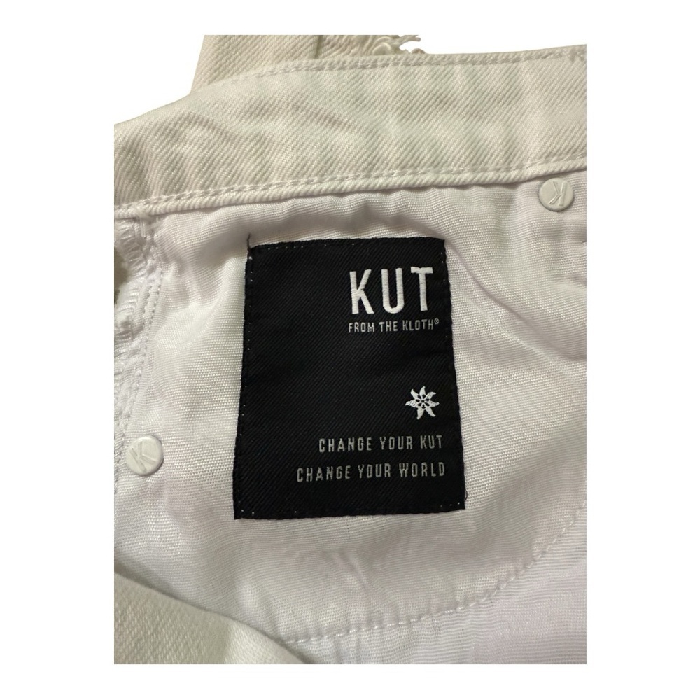 KUT from the Kloth Jane High Rise Cutoff Shorts – Size 12 - Picture 7 of 8